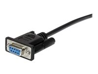 StarTech.com 0.5m Black Straight Through DB9 RS232 Serial Cable - DB9 RS232 Serial Extension Cable - Male to Female Cable - 50cm (MXT10050CMBK) - Serielforlængerkabel - DB-9 (han) til DB-9 (hun) - 50 cm - sort - for P/N: 1P3FPC-USB-SERIAL, IC232TTL, ICUSB2321F, ICUSB2324, ICUSB2324I, ICUSB232D, ICUSB232V2 MXT10050CMBK