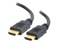 C2G 15ft 4K HDMI Cable with Ethernet - High Speed HDMI Cable - M/M - HDMI-kabel med Ethernet - HDMI han til HDMI han - 4.57 m - afskærmet - sort 50612
