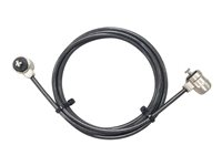 PORT Connect - Sikkerhedskabelslås - twin head - mørk røg - 50 cm 901238