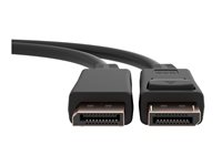 C2G 6ft (1.8m) C2G TAA-Compliant DisplayPort Cable with Latches - 8K 60Hz - DisplayPort kabel - TAA-kompatibel - DisplayPort (han) haspet til DisplayPort (han) haspet - DisplayPort 1.4 - 30 V - 1.8 m - tovejs, 8K60 Hz (7680 x 4320) support - sort C2G50113