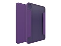 OtterBox Symmetry Series - Flipomslag til tablet - polykarbonat, syntetisk gummi - figment (klar/lilla) - for Apple 11-inch iPad Pro M4 Wi-Fi, M4 Wi-Fi + Cellular 77-95256