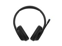 Belkin SoundForm Inspire - Headset - fuld størrelse - Bluetooth - trådløs, kablet - 3,5 mm jackstik - sort AUD006BTBLK