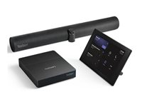 Lenovo ThinkSmart Core Gen 2 - Videokonferencepakke (lydbarre, berøringsskærmkonsol, beregningssystem) - med 3 Years Lenovo Premier Support + 3 Years Lenovo Software Maintenance for Smart Office Solution - Certified for Microsoft Teams Rooms - sort 12WN000CMT
