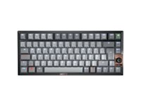 CHERRY KW 300 MX - Tastatur - 75% - compact - bagbelyst - trådløs - Bluetooth 5.2, USB-C - QWERTY - USA - tastkontakt: CHERRY MX2A Silent Red - sort G80-3960HHAUS-2