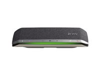 Poly Sync 40-M - Smart højttalertelefon - Bluetooth - trådløs, kablet - USB-A, USB-C - sølv - Certified for Microsoft Teams, Zoom Certified 77P35AA