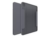 OtterBox Symmetry Series - Flipomslag til tablet - polykarbonat, syntetisk gummi - torden (klar/mørk grå) - for Apple 13-inch iPad Pro M4 Wi-Fi, M4 Wi-Fi + Cellular 77-95261