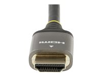 StarTech.com 13ft (4m) Premium Certified HDMI 2.0 Cable - High-Speed Ultra HD 4K 60Hz HDMI Cable with Ethernet - HDR10, ARC - UHD HDMI Video Cord - For UHD Monitors, TVs, Displays - M/M - Premium High Speed - HDMI-kabel med Ethernet - HDMI han til HDMI han - 4 m - afskærmet - grå, sort - passivt, 4K60 Hz (3840 x 2160) support HDMMV4M