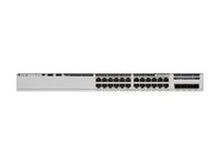 Cisco Catalyst 9200L - Network Essentials - switch - L3 - 24 x 10/100/1000 + 4 x 10 Gigabit SFP+ (uplink) - monterbar på stativ C9200L-24T-4X-E