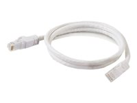 C2G Cat6 Booted Unshielded (UTP) Network Patch Cable - Patchkabel - RJ-45 (han) til RJ-45 (han) - 30 m - UTP - CAT 6 - formet, knastfri, strenget - hvid 83495