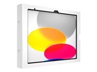 Compulocks iPad 10th-11th (A16) Gen Swell Enclosure Wall Mount White - Indelukke - for tablet - hvid - skærmstørrelse: 10.9" - vægmonterbar - for Apple 10.9-inch iPad Wi-Fi, Wi-Fi + Cellular 209SWLW