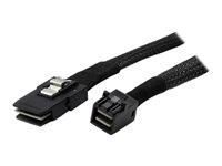 StarTech.com 1m Internal Mini SAS Cable - SFF-8087 to SFF-8643 - Mini SAS to Mini SAS (SAS87431M) - SAS internt kabel - SAS 12Gbit/s - Mini SAS (SFF-8087) (P) til 4 x Mini SAS HD (SFF-8643) (P) - 1 m - lige stikforbindelse, haspet - sort - for P/N: SFF86448PLT2 SAS87431M