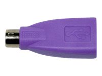 CHERRY - Tastaturadapter - PS/2 (han) til USB (hun) - violet 6171784