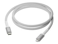dbramante1928 re-charge - USB-kabel - 24 pin USB-C (han) til 24 pin USB-C (han) - 2.5 m - 100 W Power Delivery gennemløb, flettet kabel CB25CCBR4276