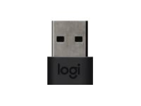 Logitech Logi Zone Wired USB-A Adapter - USB-adapter - USB Type A (han) til 24 pin USB-C (hun) - grafit - for Zone Wired MSFT Teams 989-000982