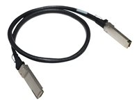 HPE Copper Cable - 100GBase-kabel til direkte påsætning - QSFP28 (han) til QSFP28 (han) - 3 m - SFF-8665 - for Arista 7060; Cisco ONE Nexus 3232; FlexFabric 5950 32QSFP28; QFX Series QFX10002, QFX5200 845406-B21