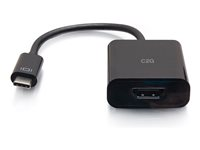 C2G USB-C to HDMI Audio/Video Adapter Converter - 4K 60Hz - Black - Videoadapter - 24 pin USB-C han til HDMI hun - sort - 4K60 Hz support C2G26935