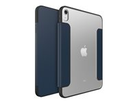 OtterBox Symmetry Series - Flipomslag til tablet - polykarbonat, syntetisk læder - kystaften (klar/blå) - for Apple 13-inch iPad Air M2 Wi-Fi, M2 Wi-Fi + Cellular, M3 Wi-Fi, M3 Wi-Fi + Cellular 77-95266