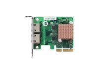 QNAP QXG-2G2T-I225 - Netværksadapter - PCIe 2.0 x2 lavprofil - 2.5GBase-T x 2 - for QNAP QGD-1600, TS-1232, 1253, 251, 253, 432, 453, 653, 832, 853, h1283, h977, TVS-672, 872 QXG-2G2T-I225