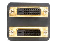StarTech.com 1 ft DVI-D to 2x DVI-D Digital Video Splitter Cable - M/F (DVISPL1DD) - Videosplitter - dobbeltlink - DVI-D hun til DVI-D han - 30.5 cm - afskærmet - sort - for P/N: DVIDDMM1, DVIDDMM10M, DVIDDMM25, DVIDDMM2M, DVIDDMM3M, DVIDDMM5M DVISPL1DD