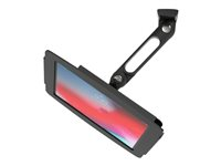 Compulocks iPad 10.2" Space Enclosure Swing Wall Mount - Indelukke - Anti-Theft - for tablet - låsbar - højglansaluminium - sort - skærmstørrelse: 10.2" - vægmonterbar, overflademonterbar, på disk - for Apple 10.2-inch iPad (7. generation, 8. generation, 9. generation) 827B102IPDSB