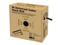 Multibrackets M Universal Cable Sock Roll 40 mm x 50 m - Kabelorganisator - sort 7350022732483