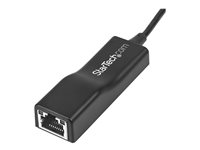 StarTech.com USB 2.0 to 10/100 Mbps Ethernet Network Adapter Dongle - USB Network Adapter - USB 2.0 Fast Ethernet Adapter - USB NIC (USB2100) - Netværksadapter - USB 2.0 - 10/100 Ethernet - sort USB2100