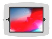 Compulocks iPad 10.2" Space Enclosure Wall Mount - Indelukke - for tablet - låsbar - højglansaluminium - hvid - skærmstørrelse: 10.2" - monteringsgrænseflade: 100 x 100 mm - vægmonterbar - for Apple 10.2-inch iPad (7. generation, 8. generation, 9. generation) 102IPDSW