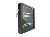 Compulocks iPad Pro M4 13" (2024), Apex Secured Enclosure Wall Mount - Monteringssæt (indelukke, stativ) - eksponeret front/bagsidekamera og sensorer - for tablet - låsbar - metalramme - sort - skærmstørrelse: 13" - monteringsgrænseflade: 100 x 100 mm - på disk - for Apple 13-inch iPad Pro M4 Wi-Fi, M4 Wi-Fi + Cellular 159B13PAPX4B