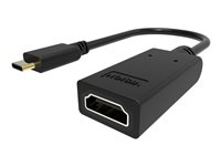 VISION - Videoadapter - USB-C han til HDMI hun - sort - 4K60 Hz (3840 x 2160) support TC-USBCHDMI8K/BL