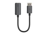Belkin - Videoadapter - DisplayPort han til HDMI hun - 22.05 cm - sort - aktiv AVC011BTSGY-BL