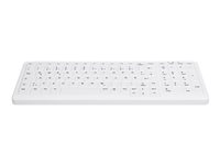 Active Key MedicalKey AK-C7000 - Tastatur - trådløs - 2.4 GHz - Nordisk - hvid AK-C7000F-FU1-W/NOR