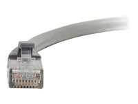 C2G Cat6 Booted Unshielded (UTP) Network Patch Cable - Patchkabel - RJ-45 (han) til RJ-45 (han) - 30 cm - UTP - CAT 6 - formet, knastfri, strenget - grå 83364