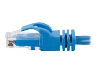 C2G Cat6 Booted Unshielded (UTP) Network Patch Cable - Patchkabel - RJ-45 (han) til RJ-45 (han) - 100 m - UTP - CAT 6 - formet, knastfri, strenget - blå 83397