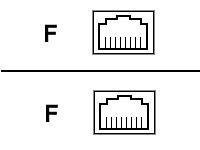 APC - Netværkskobling - RJ-45 (hun) til RJ-45 (hun) - CAT 5 - hvid 47136WH
