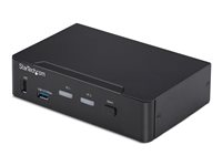 StarTech.com - KVM / audio / USB switch - 2 x KVM / audio / USB - 1 lokalbruger - desktop - TAA-kompatibel P2AD122-KVM-SWITCH