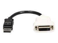StarTech.com DisplayPort to DVI Adapter - 1920x1200 - Display Port to DVI Dongle - Passive DP to DVI-D Adapter (DP2DVI) - DisplayPort adapter - enkeltlink - DisplayPort (han) til DVI-D (hun) - 24 cm - haspet - for P/N: DK30CH2DEP, DK30CH2DEPUE, MST14DP123DP, TB3DK2DPPDUE, TB3DKDPMAW, TB3DKDPMAWUE DP2DVI