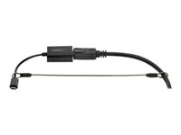 StarTech.com 5-Pack Security Cable Tethers for Adapters & Dongles, Universal Cable Adapter Tether, Tether Cables, Adjustable Length Anti-Theft Cable Tether Lock Kit, Steel Cable Tether - Dongle Cable Tether (CONNLOCKPK5) - Sikkerhedskabel - sølv - 30 cm (pakke med 5) CONNLOCKPK5
