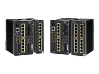 Cisco Catalyst IE3300 Rugged Series - Switch - Administreret - 10 x 10/100/1000 (8 PoE+) + 2 x SFP - DIN monterbar på skinne - PoE+ (360 W) - DC-strøm IE-3300-8P2S-E