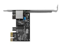 StarTech.com 1 Port PCIe Gigabit Network Server Adapter NIC Card - Dual Profile - Gigabit Desktop Adapter REV E Intel 6 Chip support (ST1000SPEX2) - Netværksadapter - PCIe lavprofil - Gigabit Ethernet - for P/N: ET91000SM10, ET91000SM20 ST1000SPEX2