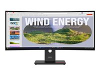 Lenovo ThinkVision T34WD-40 - LED-skærm - kurvet - 34" - HDR 64AEGAT1EU