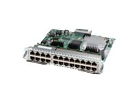 Cisco Enhanced EtherSwitch Service Module Entry Level - Switch - Administreret - 23 x 10/100 + 1 x 10/100/1000 - plug-in modul - for Cisco 2911, 2921, 2951, 3925, 3945; Catalyst 2960-24, 2960-48, 3560E-24, 3560E-48 SM-ES2-24=