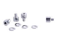 Multibrackets M M6 to M8 Adapter - Skrue - sølv (pakke med 4) 7350022734487