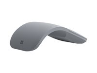 Microsoft Surface Arc Mouse - Mus - optisk - 2 knapper - trådløs - Bluetooth 4.1 - lysegrå - kommerciel - for Surface Pro 7 FHD-00003