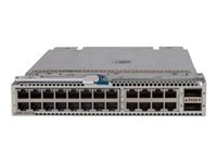 HPE - Ekspansionsmodul - Gigabit Ethernet / 10 Gb Ethernet x 24 + QSFP+ x 2 JH182A