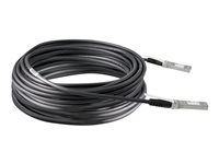 HPE StoreFabric C-series 3M Passive Copper - Netværkskabel - SFP+ til SFP+ - 3 m - passivt - for HPE SN8500C/SN8700C 48-port, SN8700C 64Gb K2Q21A