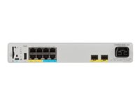 Cisco Catalyst 9200CX - Network Essentials - switch - kompakt - L3 - Administreret - 4 x 10/100/1000 (UPOE) + 4 x 100/1000/2.5/5/10G (UPOE) + 2 x 10 Gigabit SFP+ (uplink) - monterbar på stativ - UPOE (240 W) C9200CX-8UXG-2XH-E