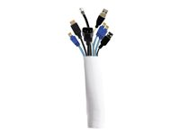 Multibrackets M Universal Cable Sock Self Wrapping - Kabelorganisator - hvid 7350073732807