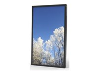 HI-ND - Indelukke - landskab/portræt - for fladt panel - udendørs, etui, til Samsung - låsbar - sort - vægmonterbar OW5516-1001-02