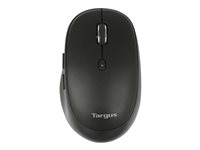 Targus Multi Device Midsize Comfort - Mus - antimikrobiel - trådløs - 2.4 GHz, Bluetooth AMB582GL