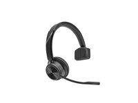 Poly Savi 7310 - Savi 7300 series - headset - på øret - DECT - trådløs - USB-A via DECT adapter - sort - UC-certificeret 8L561AA#ABB